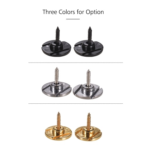 Electric Bass String Retainer Round Shape Bass Guitar Replacement Parts Accessories with Mounting Screws, Pack of 2pcs
Electric Bass String Retainer Round Shape Bass Guitar Replacement Parts Accessories with Mounting Screws, Pack of 2pcs