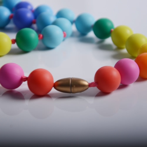 BPA Free Baby Food Silicone Teething Nursing Chew Teether Jewelry Beads Toy Pendant Necklace Accessory
BPA Free Baby Food Silicone Teething Nursing Chew Teether Jewelry Beads Toy Pendant Necklace Accessory