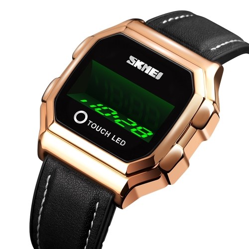 SKMEI Men Digital Touch Watch Time Display Backlight 3ATM Waterproof Male Fashion Watches Wristband for Daily Life Business Men's Gifts
SKMEI Men Digital Touch Watch Time Display Backlight 3ATM Waterproof Male Fashion Watches Wristband for Daily Life Business Men's Gifts