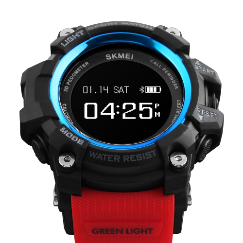 SKMEI BT4.0 Smart Sports Watch 3ATM Водонепроницаемый смарт-плечо Диапазон шагомер Heart Rate / Sleep Monitor Alarm Секундомер Напоминания Совместимость IOS 7.0 и Android 4.3 или выше
SKMEI BT4.0 Smart Sports Watch 3ATM Водонепроницаемый смарт-плечо Диапазон шагомер Heart Rate / Sleep Monitor Alarm Секундомер Напоминания Совместимость IOS 7.0 и Android 4.3 или выше