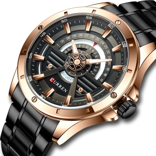 Men Quartz Watch Stainless Steel Strap Fashion Wristwatch Luminous Display 3ATM Dress Watches
Men Quartz Watch Stainless Steel Strap Fashion Wristwatch Luminous Display 3ATM Dress Watches