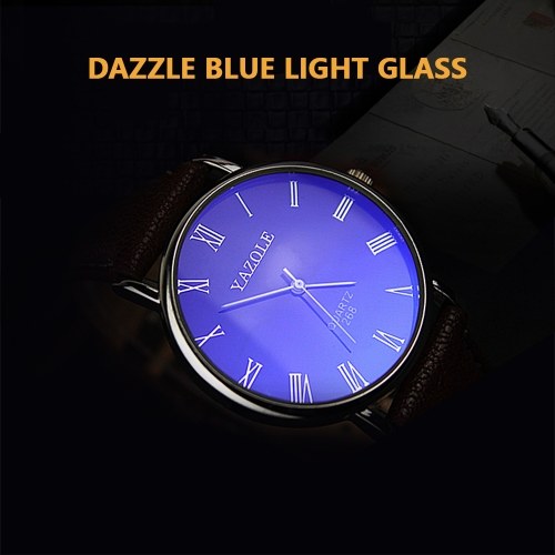 YAZOLE Couple Quartz Watch for Men Women Elegant Wristwatch with Roman Numbers Pointer Blue Light Blocking Mineral Glass 3ATM Waterproof Business Watch Female Fashion Wristband Male Watches
YAZOLE Couple Quartz Watch for Men Women Elegant Wristwatch with Roman Numbers Pointer Blue Light Blocking Mineral Glass 3ATM Waterproof Business Watch Female Fashion Wristband Male Watches