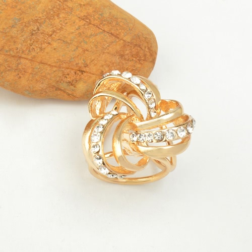 Fashion Zinc Metallic Rhinestone Crystal Scarf Shawl Buckle Brooch Pin Clip Ring for Women Gift
Fashion Zinc Metallic Rhinestone Crystal Scarf Shawl Buckle Brooch Pin Clip Ring for Women Gift