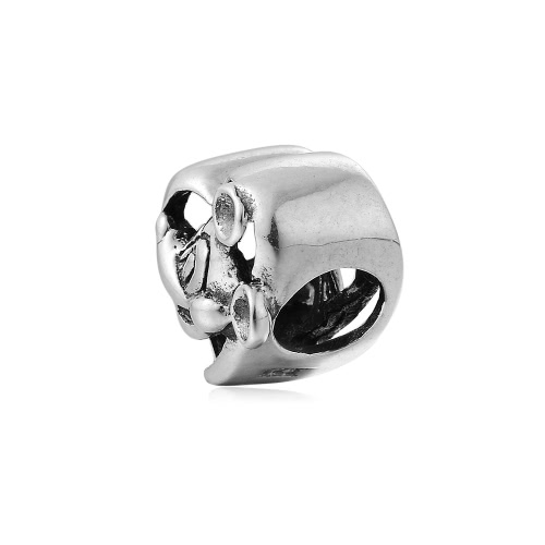 Romacci S925 Sterling Silver Love Heart Footprint DIY Charm Bead for 3mm Snake Chain Bracelet Bangle Fashion Women Jewelry Accessory
Romacci S925 Sterling Silver Love Heart Footprint DIY Charm Bead for 3mm Snake Chain Bracelet Bangle Fashion Women Jewelry Accessory