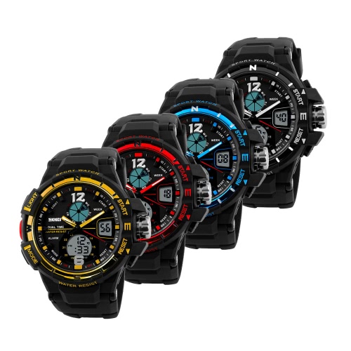 SKMEI Hot Sale Fashion Man Wristwatch Men's Sport Watch Water Resistant Rubber Strap Students Watches
SKMEI Hot Sale Fashion Man Wristwatch Men's Sport Watch Water Resistant Rubber Strap Students Watches