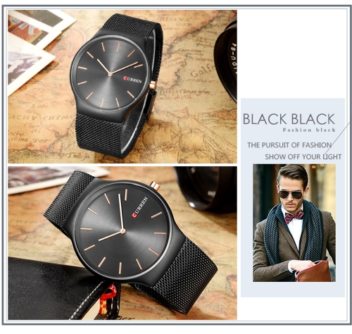 CURREN Fashion Luxury Stainless Steel Men Watches Quartz 3ATM Water-resistant Casual Man Wristwatch
CURREN Fashion Luxury Stainless Steel Men Watches Quartz 3ATM Water-resistant Casual Man Wristwatch