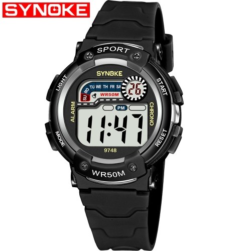 SYNOKE 9748 Child Watch Sport Watch Luminous Alarm Digital Waterproof Wrist Watch kid Watch SYNOKE 9748 Child Watch Sport Watch Luminous Alarm Digital Waterproof Wrist Watch kid Watch