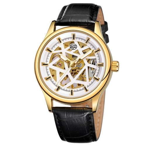 Men's Automatic Mechanical Watch 3ATM Waterproof Wristwatch with Genuine Leather Watch Band Strap Multifunction Wristwatch 3ATM Luminous Display Chronograph
Men's Automatic Mechanical Watch 3ATM Waterproof Wristwatch with Genuine Leather Watch Band Strap Multifunction Wristwatch 3ATM Luminous Display Chronograph