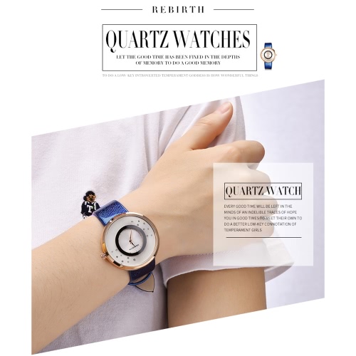 REBIRTH Brand Luxury Diamond Quartz Women Watches Water-Proof PU Leather Ladies Casual Wristwatch Good Gift
REBIRTH Brand Luxury Diamond Quartz Women Watches Water-Proof PU Leather Ladies Casual Wristwatch Good Gift