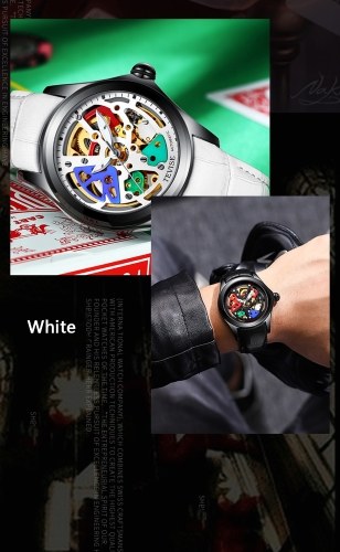 TEVISE T832 Men Automatic Mechanical Watch Time Display Fashion Casual Leather Strap 3ATM Waterproof Luminous Hands Male Sports Wristwatch
TEVISE T832 Men Automatic Mechanical Watch Time Display Fashion Casual Leather Strap 3ATM Waterproof Luminous Hands Male Sports Wristwatch
