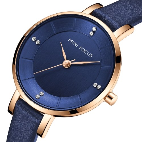 MINI FOCUS Women Quartz Watch Classic Fashion Watch with Leather Strap 3ATM Waterproof Female Watch Box Package
MINI FOCUS Women Quartz Watch Classic Fashion Watch with Leather Strap 3ATM Waterproof Female Watch Box Package