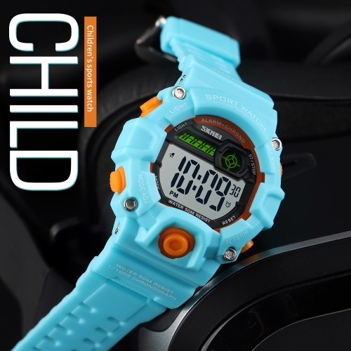 SKMEI 1484 Watches Kids PU Strap Outdoor Sports Children Watch Digital Wristwatch for Boys Girls Watches with Alarm LED Luminous Waterproof Date Dual Time GMT capability Wearable Accessories
SKMEI 1484 Watches Kids PU Strap Outdoor Sports Children Watch Digital Wristwatch for Boys Girls Watches with Alarm LED Luminous Waterproof Date Dual Time GMT capability Wearable Accessories