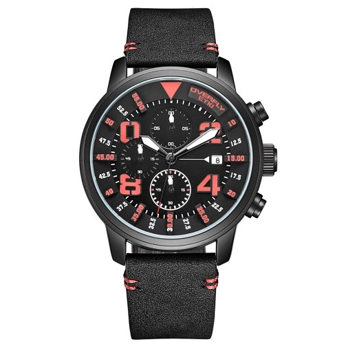 EYKI E3158L Stylish Men Quartz Watch for Business Casual with 30M Waterproof/Luminous/Calendar/Timing PU Strap
EYKI E3158L Stylish Men Quartz Watch for Business Casual with 30M Waterproof/Luminous/Calendar/Timing PU Strap