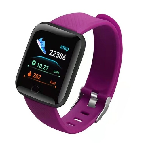 116plus Smart Sports Bracelet Sports Watch 1.44'' TFT Single-touch Screen Multilingual Display Custom Dial Fitness/Health Monitor Long Standby IP67 Waterproof Compatible with Android iOS
116plus Smart Sports Bracelet Sports Watch 1.44'' TFT Single-touch Screen Multilingual Display Custom Dial Fitness/Health Monitor Long Standby IP67 Waterproof Compatible with Android iOS
