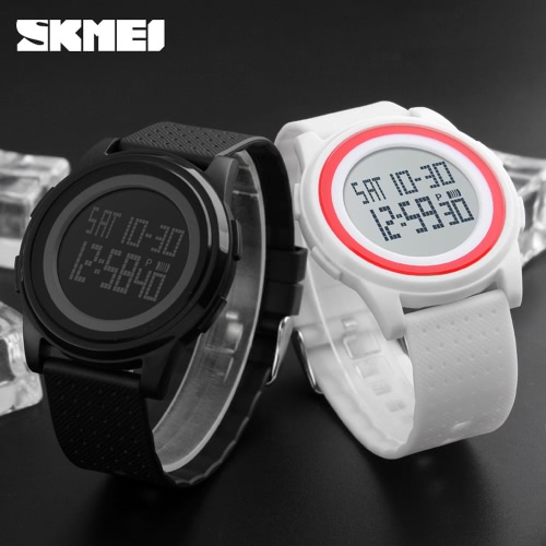 SKMEI 5ATM Water Resistant Fashion Digital Casual Sports Wrist Watch Classy Lightweight Watch with Calendar SKMEI 5ATM Water Resistant Fashion Digital Casual Sports Wrist Watch Classy Lightweight Watch with Calendar