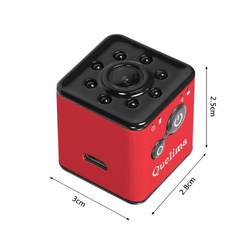 Quelima Mini 1080P FHD Car DVR Camera Support APP Control Via Wifi Cam Dash Camera SQ13
Quelima Mini 1080P FHD Car DVR Camera Support APP Control Via Wifi Cam Dash Camera SQ13