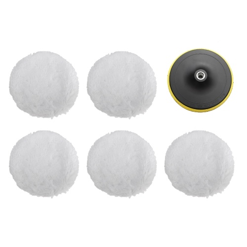 7 inch Polisher/Buffer Soft Wool Bonnet & Pad with Hook & Loop for Polishing/Buffing
7 inch Polisher/Buffer Soft Wool Bonnet & Pad with Hook & Loop for Polishing/Buffing