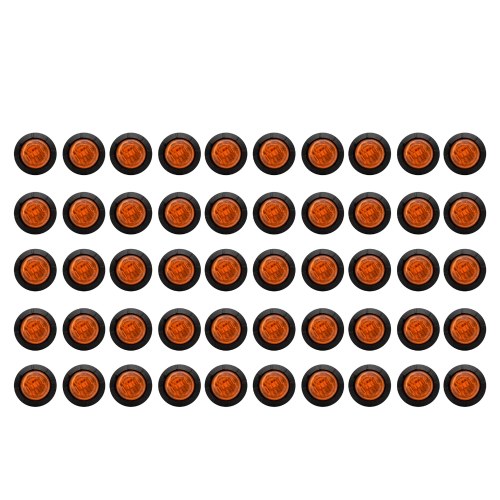 50PCS Red 3/4 Inch Round Clearance LED Front Rear Side Indicator Waterproof Car Signal Lamp for 12V/24V Car Truck RV Bus Van
50PCS Red 3/4 Inch Round Clearance LED Front Rear Side Indicator Waterproof Car Signal Lamp for 12V/24V Car Truck RV Bus Van