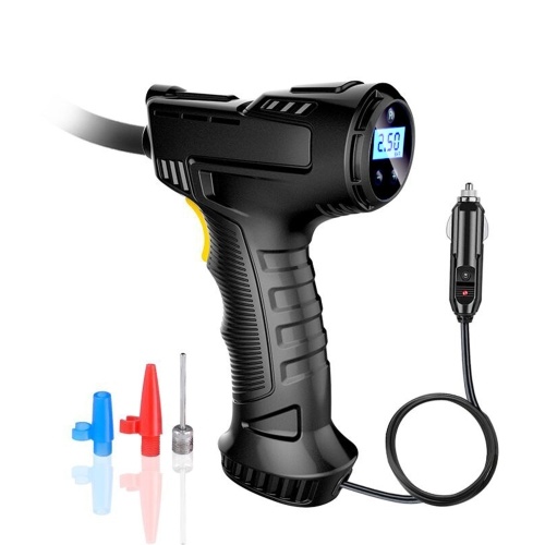 Hand-held Inflatable Pump Wireless Car Air Compressor Rechargeable Tire Inflator with Digital Display LED Light Pressure Gauge
Hand-held Inflatable Pump Wireless Car Air Compressor Rechargeable Tire Inflator with Digital Display LED Light Pressure Gauge