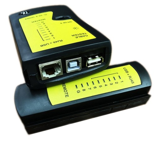 Professional RJ45 USB Network Cable Wire Tester Network LAN Detector Tracker Networking Tool
Professional RJ45 USB Network Cable Wire Tester Network LAN Detector Tracker Networking Tool