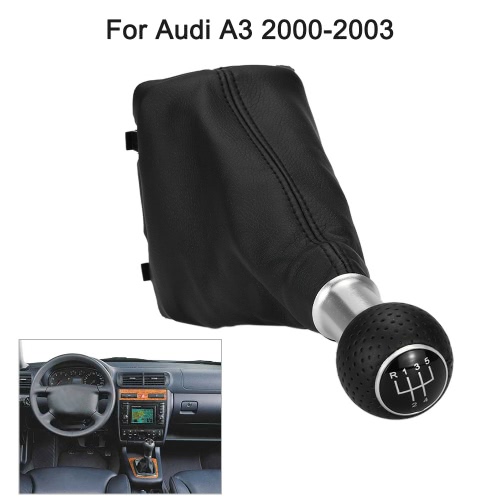 5 Speed Gear Shift Knob Gear Stick Gaiter Boot Replacement Kit for Audi A3 2000-2003
5 Speed Gear Shift Knob Gear Stick Gaiter Boot Replacement Kit for Audi A3 2000-2003