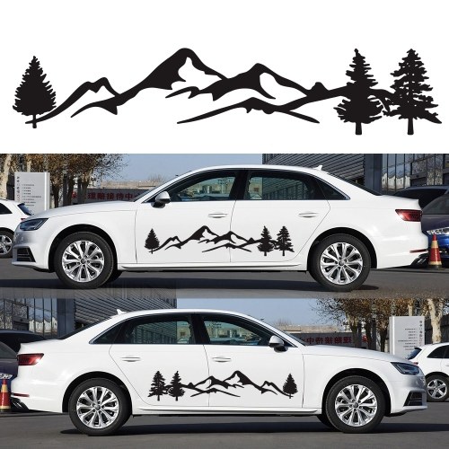 2Pcs Car Side Body Stickers Black Mountain Decals Tree Forest Custom PVC Graphic Car Decals Accessories
2Pcs Car Side Body Stickers Black Mountain Decals Tree Forest Custom PVC Graphic Car Decals Accessories