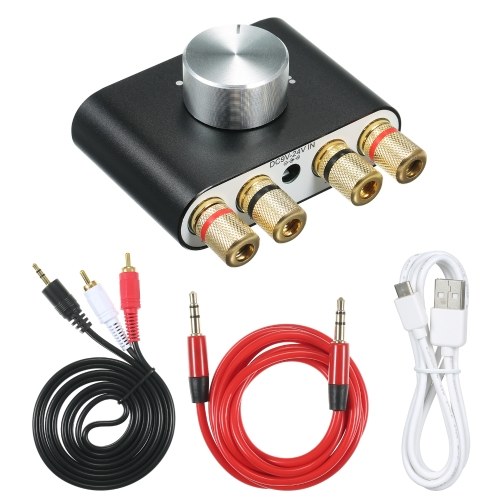 TPA3116 BT5.0 Digital Power Amplifier Hifi Stereo Wireless Audio Receiver Power Amp Car Sound Amplifiers Without Power Supply
TPA3116 BT5.0 Digital Power Amplifier Hifi Stereo Wireless Audio Receiver Power Amp Car Sound Amplifiers Without Power Supply