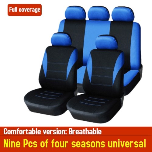 9 Pcs Car Seat Cover Vehicle Protective Cushion Four Seasons Universal Full Surround Headrest Auto Interior Decoration for Most Car Truck Suv Van Line Style
9 Pcs Car Seat Cover Vehicle Protective Cushion Four Seasons Universal Full Surround Headrest Auto Interior Decoration for Most Car Truck Suv Van Line Style