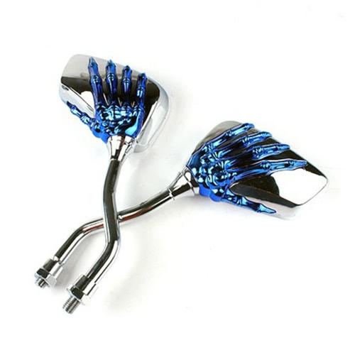 1 Pair Universal Motorcycle Aluminum Alloy Handlebar Skull Hand Pattern Ghost Claw Adjustable Rearview Side Glass Mirror Modified Accessories for Street Cars Scooters
1 Pair Universal Motorcycle Aluminum Alloy Handlebar Skull Hand Pattern Ghost Claw Adjustable Rearview Side Glass Mirror Modified Accessories for Street Cars Scooters