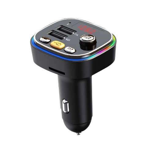 C20 Car FM Transmitter Dual USB Auto Audio Player Car BT MP3 Player with Colorful Light Car Driving Handsfree Call Accessory
C20 Car FM Transmitter Dual USB Auto Audio Player Car BT MP3 Player with Colorful Light Car Driving Handsfree Call Accessory