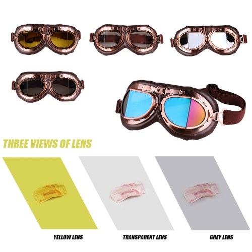 Fashion Retro Helmet Motocycle Goggles Protective Eyewear Glasses Breathable Helmet Racer Eyewear
Fashion Retro Helmet Motocycle Goggles Protective Eyewear Glasses Breathable Helmet Racer Eyewear