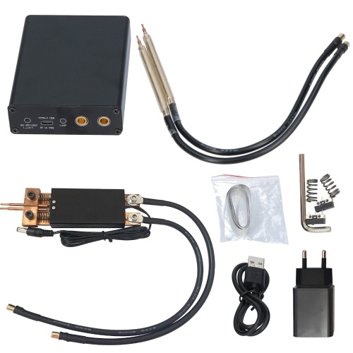 4.2V Handheld Spot Welder Automatic Welding Tools Adjustable for 18650 21700 32650 Lithium Battery Support 0.1-0.15mm Nickel Sheet
4.2V Handheld Spot Welder Automatic Welding Tools Adjustable for 18650 21700 32650 Lithium Battery Support 0.1-0.15mm Nickel Sheet