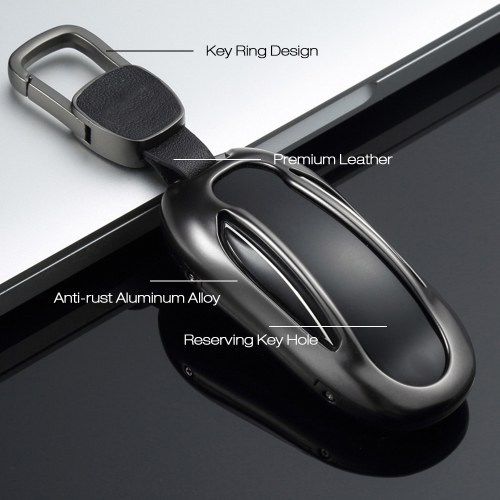 Car Remote Key Case Cover Shell Protector Replacement for Tesla Model X Aluminum Alloy
Car Remote Key Case Cover Shell Protector Replacement for Tesla Model X Aluminum Alloy