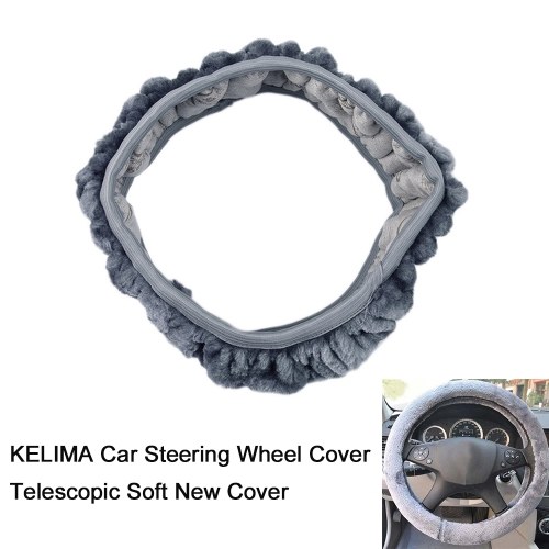 KELIMA Car Steering Wheel Cover Ultra Flexible Telescopic Soft Plush New Cover Car Wheel Protector
KELIMA Car Steering Wheel Cover Ultra Flexible Telescopic Soft Plush New Cover Car Wheel Protector