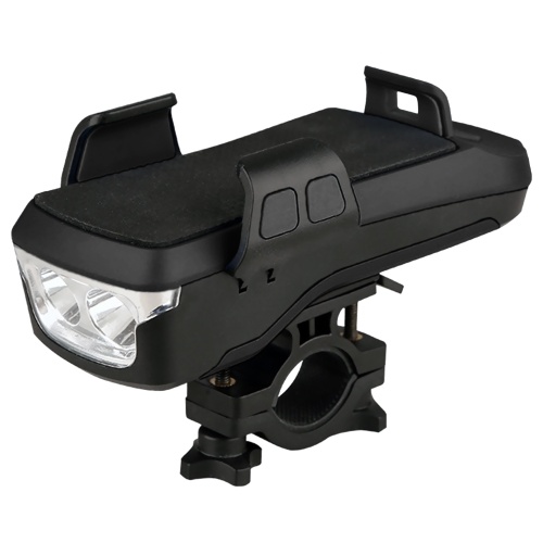 Multifunctional 4 in 1 USB Bicycle Rechargeable LEDs Light with Phone Holder 130db Bike Horn Mobile Power 3 Lighting Modes Waterproof Bicycle Front Headlights for Cycling Riding
Multifunctional 4 in 1 USB Bicycle Rechargeable LEDs Light with Phone Holder 130db Bike Horn Mobile Power 3 Lighting Modes Waterproof Bicycle Front Headlights for Cycling Riding