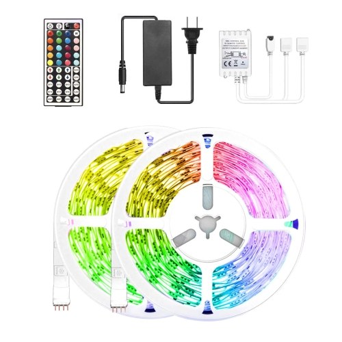 

44-Key IR Remote Light Strip IR Receiver Dynamic Modes 5050RGB Set Home Party Decoration