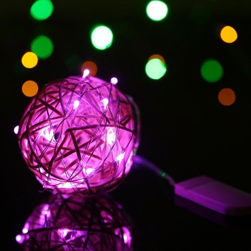 

LED Fairy Starry Copper Wire String Battery Operated Powered IP65 Water Resistance Extra Flexible Bendable Light Strip