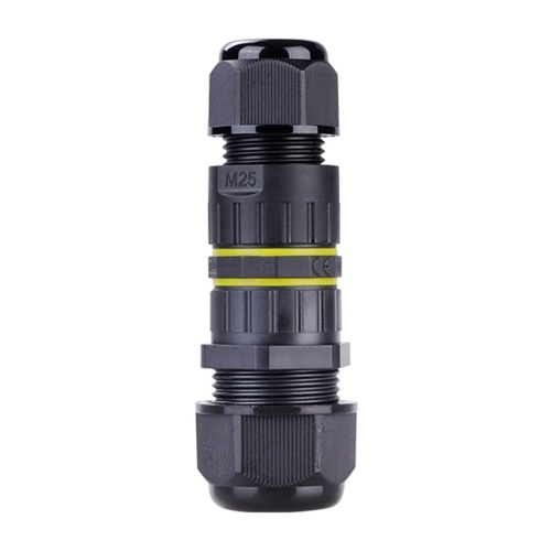 Outdoor Electrical Cable Connector IP68 Waterproof Junction Box External Cord Boxes for φ5-9mm Inlet Cable 2-pin with 2 Outlets
Outdoor Electrical Cable Connector IP68 Waterproof Junction Box External Cord Boxes for φ5-9mm Inlet Cable 2-pin with 2 Outlets