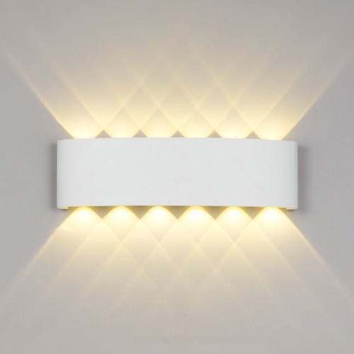 

AC85-265V 12W 12 Bulb Wall Light Cabinet Lamp IP65 Water Resistance for Corridor Wardrobe Cabinet Closet Cupboard