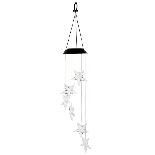 Solar Wind Chime Light Courtyard Garden Windbell Chandelier Landscape Lamp Waterproof IP65 Multicolour Light
Solar Wind Chime Light Courtyard Garden Windbell Chandelier Landscape Lamp Waterproof IP65 Multicolour Light