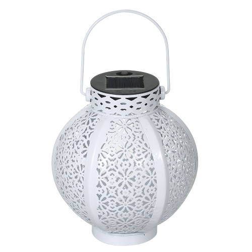 Solar Outdoor Light Portable Hollow Iron Lantern with Handle for Garden Patio Yard Pathway Decoration
Solar Outdoor Light Portable Hollow Iron Lantern with Handle for Garden Patio Yard Pathway Decoration