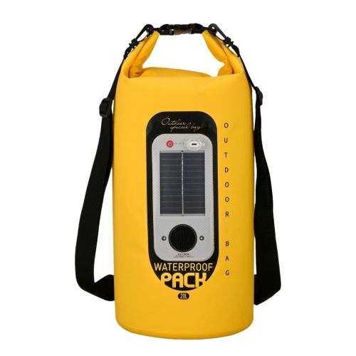 Outdoor Sports Waterproof Bag Solar & USB Powered BT Speaker Beach Dry Backpack for Hiking/Camping/Fishing/Mountaineering,
Outdoor Sports Waterproof Bag Solar & USB Powered BT Speaker Beach Dry Backpack for Hiking/Camping/Fishing/Mountaineering,