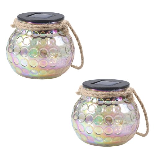 Tomshine 2 Pack Solar Lantern Jar Lights Hanging Garden Lamp Decorative Peacock Glass Ball Light IP65 Water-resistant for Outdoors Patio Garden
Tomshine 2 Pack Solar Lantern Jar Lights Hanging Garden Lamp Decorative Peacock Glass Ball Light IP65 Water-resistant for Outdoors Patio Garden