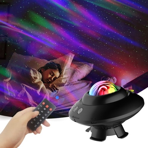 LED Aurora Projector Star Projection Lamp BT Speaker Night Light with Remote Control Bedroom Atmosphere Lamp
LED Aurora Projector Star Projection Lamp BT Speaker Night Light with Remote Control Bedroom Atmosphere Lamp