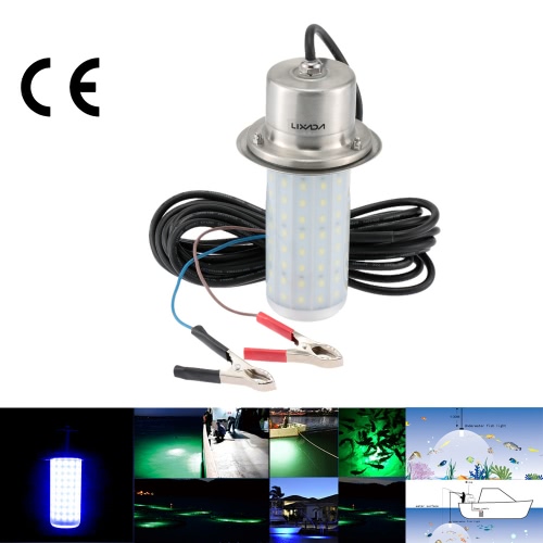 Lixada 12V 50W IP68 0-30m Water Resistant LED Lure Light Underwater Fish Attractor Lamp for Sea Lake Night Fishing
Lixada 12V 50W IP68 0-30m Water Resistant LED Lure Light Underwater Fish Attractor Lamp for Sea Lake Night Fishing
