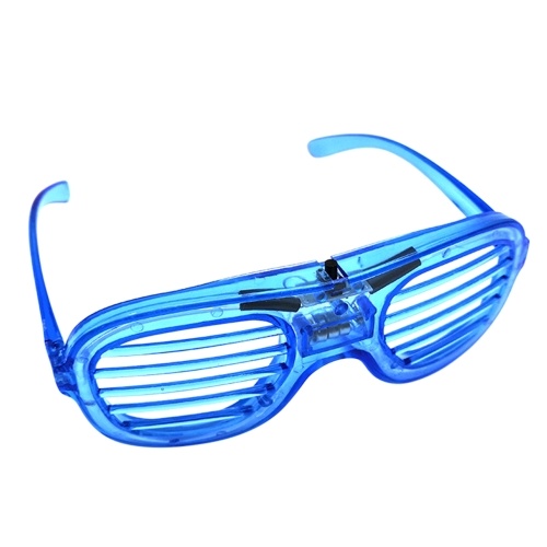 

Light up El Wire Neon Rave Glasses Glow Flashing LEDs Sunglasses Costumes for Party Halloweens