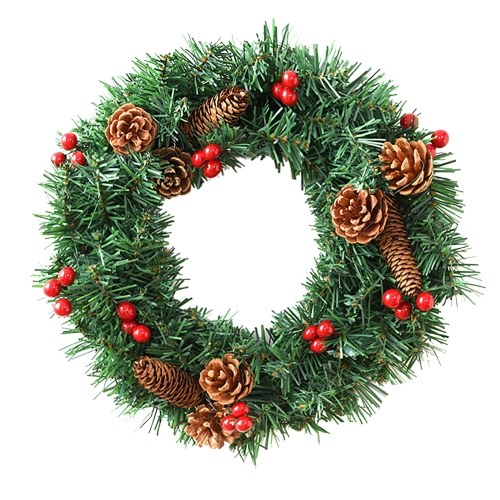 250mm Round Garland H-anging Ornament Wreath Decoration Christmas Decor Xmas Tree Ornaments Festival Holiday Home Daily Use
250mm Round Garland H-anging Ornament Wreath Decoration Christmas Decor Xmas Tree Ornaments Festival Holiday Home Daily Use