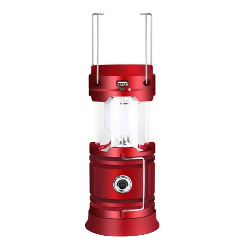 Solar LEDs Camping Lamp Outdoor Portable Retractable Emergency Light Rechargeable Waterproof Tent Light for Mountaineering/Fishing/Night Markets
Solar LEDs Camping Lamp Outdoor Portable Retractable Emergency Light Rechargeable Waterproof Tent Light for Mountaineering/Fishing/Night Markets
