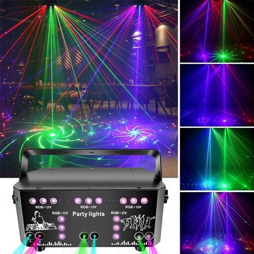 21 Eye DJ Party Strobe Light RGB Dj Disco DMX 512 Voice Activated Projector with Remote Control Stage Lamp for DJ Disco Show Party
21 Eye DJ Party Strobe Light RGB Dj Disco DMX 512 Voice Activated Projector with Remote Control Stage Lamp for DJ Disco Show Party