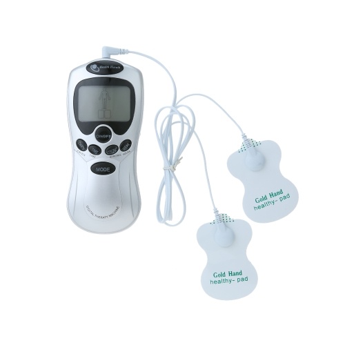 

Carevas 8 Mode Eletronic Muscle Stimulator Tens Unit ЖК-подсветка Перезаряжаемый импульсный массажер Pain Relief Machine Therapy 15 Интенсивность